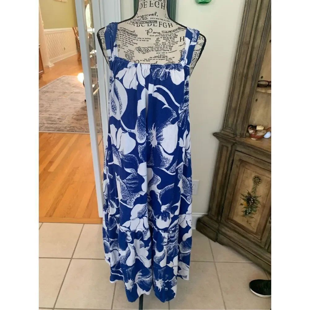 Wonderly Beachy Swing Maxi Dress Bold Floral